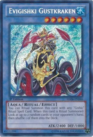 Evigishki Gustkraken - HA06-EN046 - Secret Rare