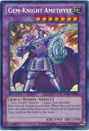 Gem-Knight Amethyst - HA06-EN047 - Secret Rare