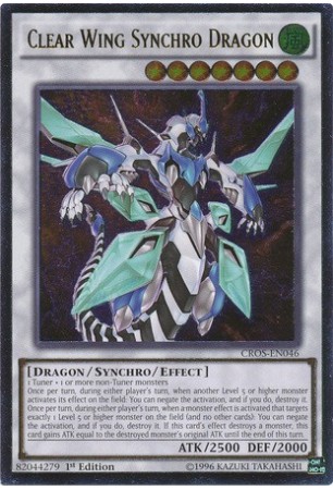 Clear Wing Synchro Dragon - CROS-EN046 - Ultimate Rare