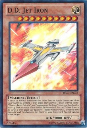 D.D. Jet Iron - HA07-EN035 - Super Rare