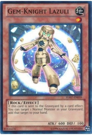 Gem-Knight Lazuli - HA07-EN039 - Super Rare