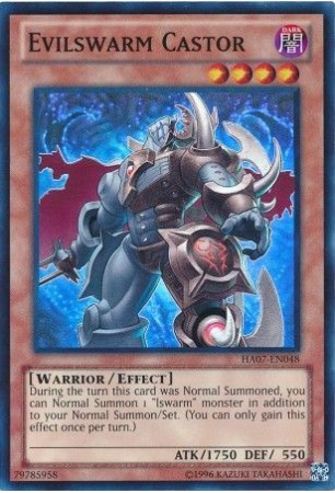 Evilswarm Castor - HA07-EN048 - Super Rare