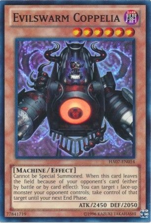 Evilswarm Coppelia - HA07-EN054 - Super Rare