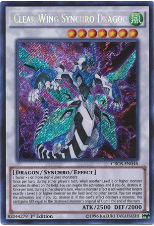 Clear Wing Synchro Dragon - CROS-EN046 - Ultimate Rare