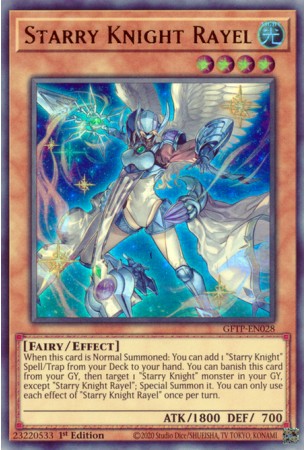 Starry Knight Rayel - GFTP-EN028 - Ultra Rare