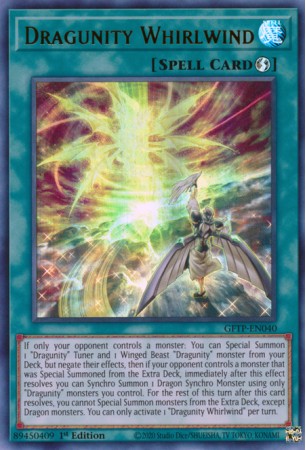 Dragunity Whirlwind - GFTP-EN040 - Ultra Rare