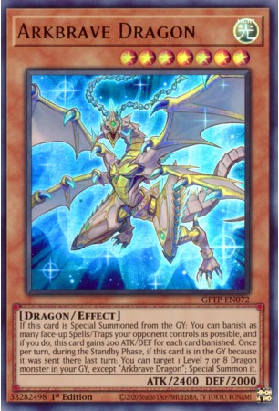 Arkbrave Dragon - GFTP-EN072 - Ultra Rare