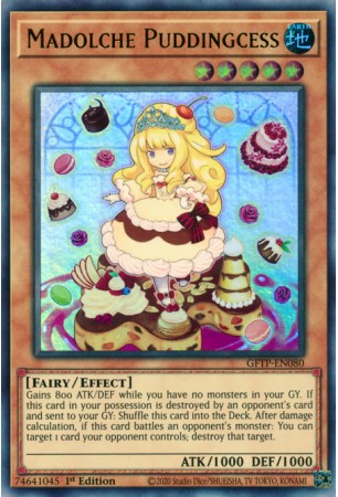 Madolche Puddingcess - GFTP-EN080 - Ultra Rare