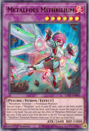 Metalfoes Mithrilium - GFTP-EN095 - Ultra Rare