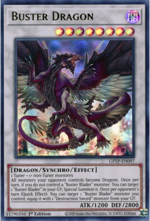 Buster Dragon - GFTP-EN097 - Ultra Rare