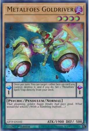 Metalfoes Goldriver - GFTP-EN102 - Ultra Rare