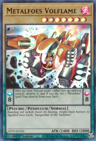 Metalfoes Volflame- GFTP-EN103 - Ultra Rare