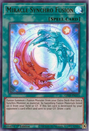 Miracle Synchro Fusion - GFTP-EN111 - Ultra Rare