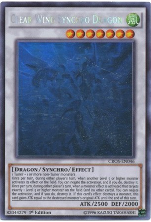 Clear Wing Synchro Dragon - CROS-EN046 - Ultimate Rare