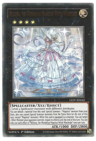 Rilliona, the Wondrous Magistus Witch Wardrobe - LIOV-EN042 - Ultra Rare