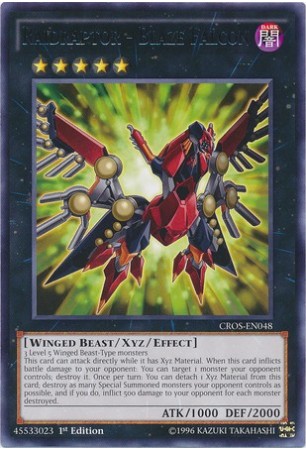 Raidraptor - Blaze Falcon - CROS-EN048 - Rare