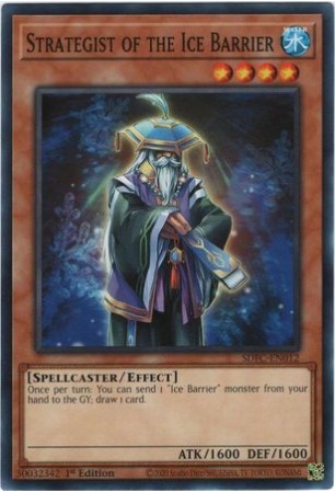 Strategist of the Ice Barrier - SDFC-EN012 - Common