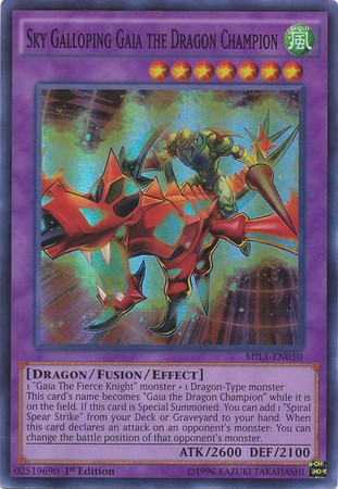 Gaia the Magical Knight of Dragons - Yu-Gi-Oh! Card - Dueling Nexus