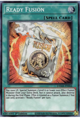 Ready Fusion - DAMA-EN066 - Secret Rare