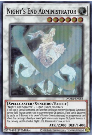 Night's End Administrator - DAMA-EN083 - Super Rare