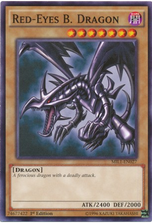 Red-Eyes B. Dragon - MIL1-EN027 - Common