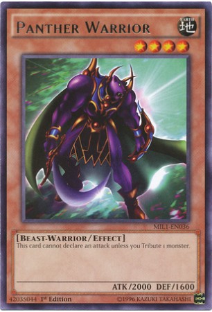 Panther Warrior - MIL1-EN036 - Rare