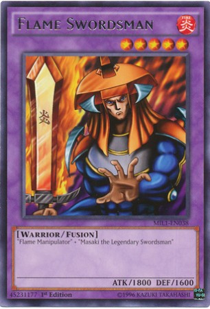 Flame Swordsman - MIL1-EN038 - Rare