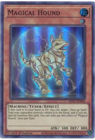 Magical Hound - MP21-EN063 - Super Rare