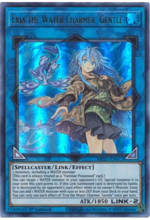 Eria the Water Charmer, Gentle - MP21-EN072 - Ultra Rare