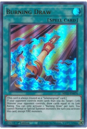 Burning Draw - MP21-EN074 - Ultra Rare