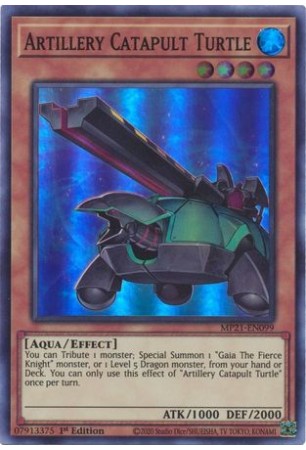 Artillery Catapult Turtle - MP21-EN099 - Super Rare