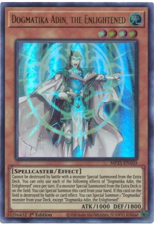 Dogmatika Adin, the Enlightened - MP21-EN103 - Ultra Rare