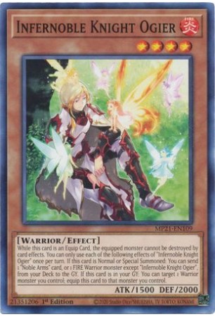 Infernoble Knight Ogier - MP21-EN109 - Common