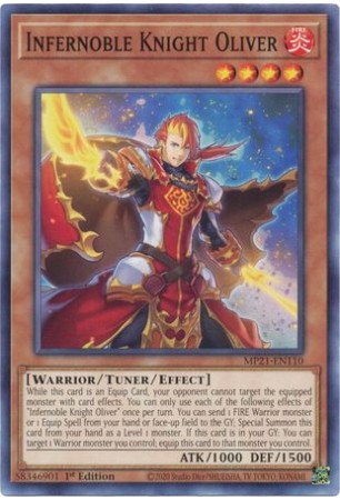 Infernoble Knight Oliver - MP21-EN110 - Common