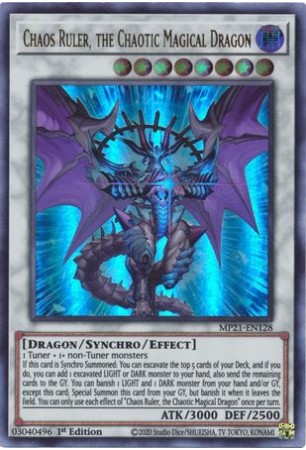 Chaos Ruler, the Chaotic Magical Dragon - MP21-EN128 - Ultra Rare