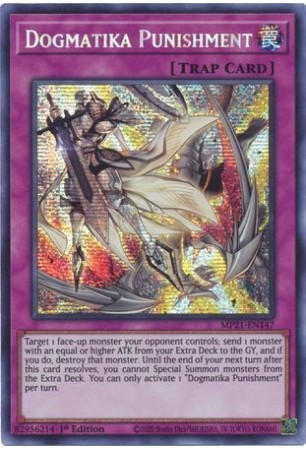 Dogmatika Punishment - MP21-EN147 - Prismatic Secret Rare