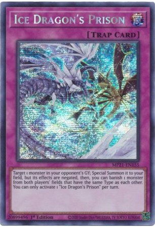 Ice Dragon's Prison - MP21-EN155 - Prismatic Secret Rare