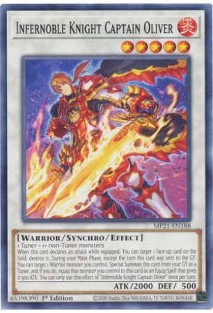 Infernoble Knight Captain Oliver - MP21-EN188 - Common