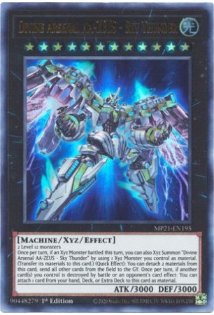 Divine Arsenal AA-ZEUS - Sky Thunder - MP21-EN195 - Ultra Rare