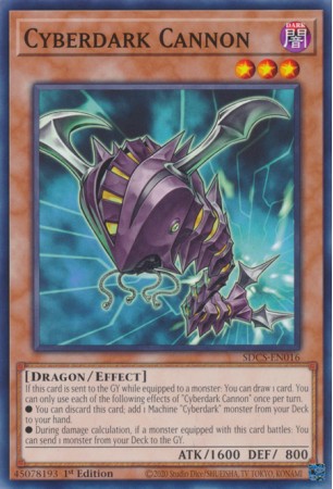 Cyberdark Cannon - SDCS-EN016 - Common