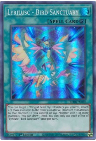 Lyrilusc - Bird Sanctuary - LED8-EN040 - Super Rare