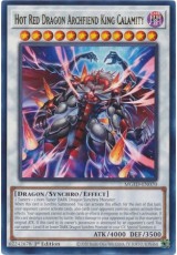 Hot Red Dragon Archfiend King Calamity - MGED-EN070 - Rare