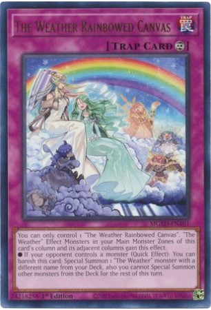 The Weather Rainbowed Canvas - MGED-EN101 - Rare