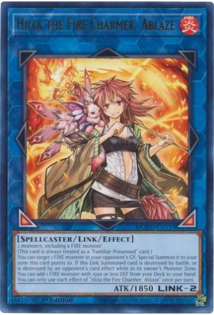 Hiita the Fire Charmer, Ablaze - MGED-EN119 - Rare