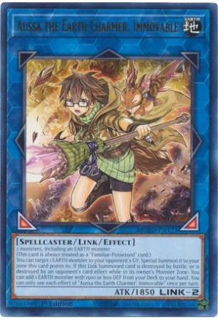 Aussa the Earth Charmer, Immovable - MGED-EN121 - Rare