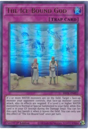 The Ice-Bound God - BROL-EN052 - Ultra Rare