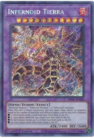 Infernoid Tierra - BROL-EN082 - Secret Rare