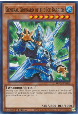 General Grunard of the Ice Barrier - HAC1-EN042 - Common