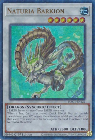 Naturia Barkion - HAC1-EN122 - Duel Terminal Ultra Parallel Rare