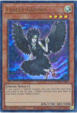 Fabled Grimro - HAC1-EN125 - Duel Terminal Ultra Parallel Rare